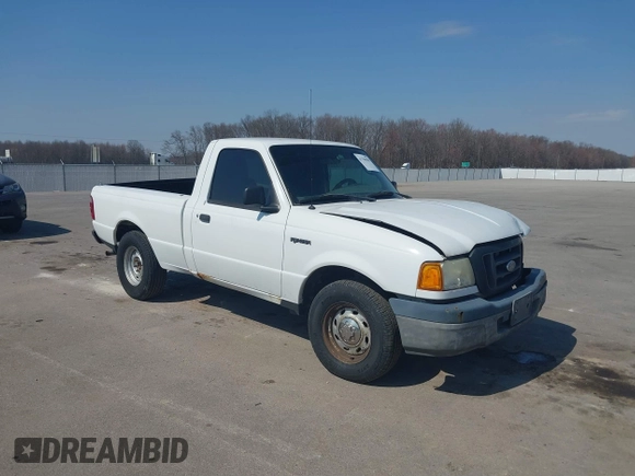 2005 Ford Ranger XL with VIN 1FTYR10D15PA65052, listed as a IAAI auction lot 41790598 with 250,445 mi miles and . Bid and sale history available at DreamBid. Image 1.