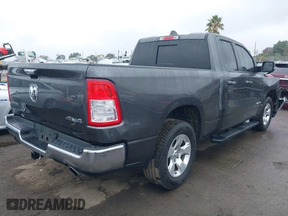 2020 Ram 1500 Big Horn with VIN 1C6SRFBT2LN372298, listed as a IAAI auction lot 41493691 with 73,172 mi miles. Bid and sale history available at carsss.com. Image 4.