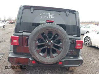 2023 Jeep Wrangler Sahara with VIN 1C4HJXEN4PW533148, listed as a IAAI auction lot 41476541 with 35,195 mi miles. Bid and sale history available at carsss.com. Image 16.