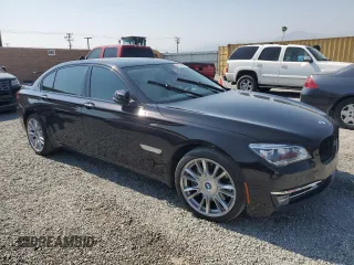 2014 BMW 7 Series ALPINA B7 with VIN WBAYE8C50ED134885, listed as a Copart auction lot 60315005 with 110,259 mi miles and Salvage title. Bid and sale history available at DreamBid. Image 4.