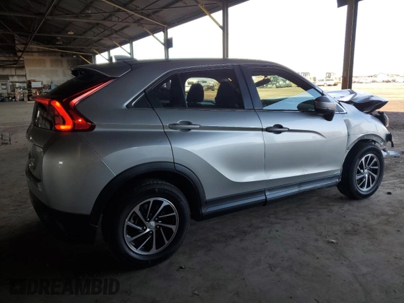 2020 Mitsubishi Eclipse Cross ES with VIN JA4AS3AA0LZ009279, listed as a Copart auction lot 46590065 with 156,859 mi miles and Salvage title. Bid and sale history available at DreamBid. Image 3.