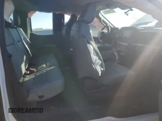 2022 Ford F-150 XL with VIN 1FTEX1CBXNKF01283, listed as a Copart auction lot 47600675 with 53,189 mi miles and Salvage title. Bid and sale history available at DreamBid. Image 10.