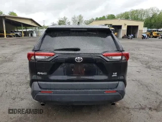 2021 Toyota RAV4 LE with VIN 2T3G1RFV4MC255952, listed as a Copart auction lot 56595465 with 64,410 mi miles and Salvage title. Bid and sale history available at DreamBid. Image 6.