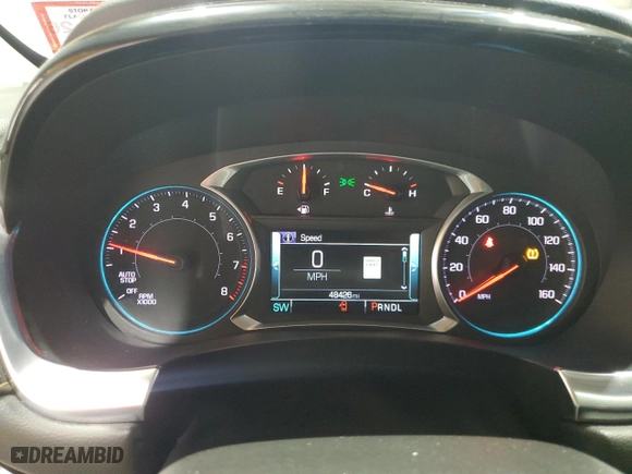 2019 Chevrolet Traverse LT Leather with VIN 1GNEVHKW0KJ298187, listed as a Copart auction lot 49052085 with 48,426 mi miles and Salvage Title. Bid and sale history available at carsss.com. Image 9.