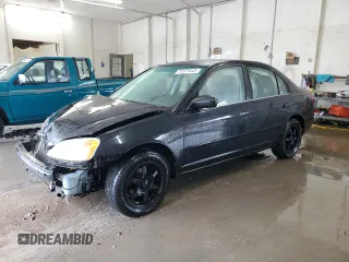 2001 Honda Civic LX z VIN 1HGES16541L056694, wystawiony jako Copart lot #55975545 z przebiegiem 236 522 mil mil oraz Szkody całkowita. Historia ofert i sprzedaży dostępna na DreamBid. Obrazek 1.