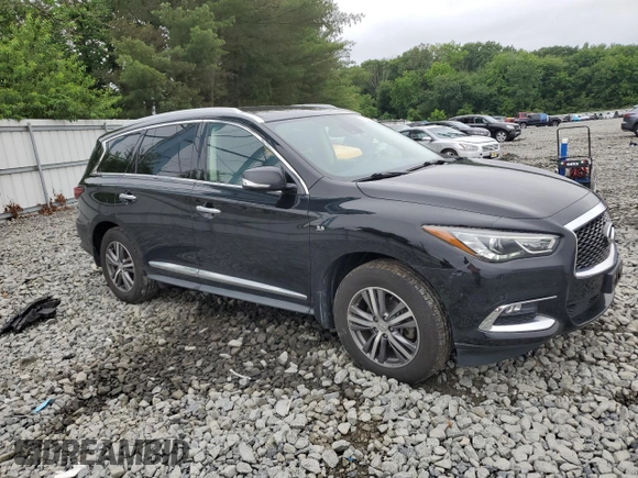 2020 Infiniti QX60 Luxe z VIN 5N1DL0MM0LC514421, wystawiony jako Copart lot #61422995 z przebiegiem 84 285 mil mil oraz Szkoda całkowita • Salvage title. Historia ofert i sprzedaży dostępna na DreamBid. Obrazek 4.