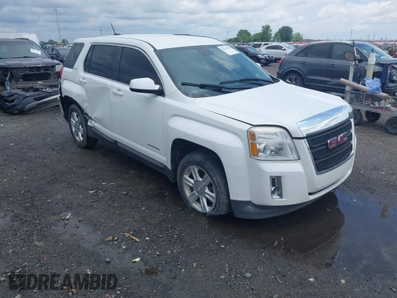 2015 GMC Terrain SLE with VIN 2GKALMEK3F6356959, listed as a IAAI auction lot 42116926 with 108,901 mi miles and . Bid and sale history available at DreamBid. Image 1.