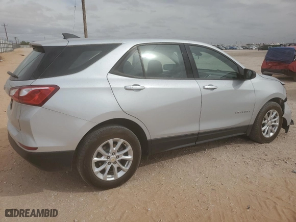 2019 Chevrolet Equinox LS with VIN 2GNAXHEV7K6268502, listed as a Copart auction lot 50735465 with 110,642 mi miles and Clean Title. Bid and sale history available at carsss.com. Image 3.
