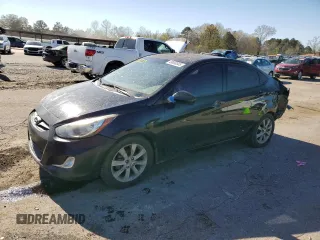 2012 Hyundai Accent GLS with VIN KMHCU4AE7CU159755, listed as a Copart auction lot 49950565 with 167,549 mi miles and Salvage Title. Bid and sale history available at carsss.com. Image 1.