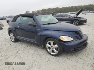 2005 Chrysler PT Cruiser Touring with VIN 3C3EY55E45T297675, listed as a Copart auction lot 75301374 with Not Provided miles and Salvage Title. Bid and sale history available at DreamBid. Image 4.