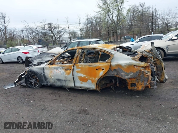 2017 Infiniti Q50 Premium with VIN JN1EV7AR9HM837513, listed as a IAAI auction lot 42025701 with Not provided miles and . Bid and sale history available at DreamBid. Image 13.