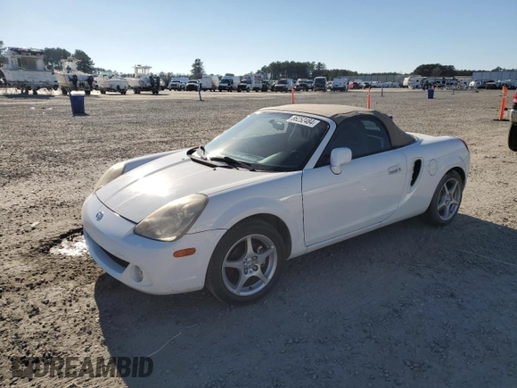 2004 Toyota MR2 z VIN JTDFR320940068690, wystawiony jako Copart lot #86252484 z przebiegiem 151 337 mil mil oraz Szkoda całkowita • Salvage title. Historia ofert i sprzedaży dostępna na DreamBid. Obrazek 1.