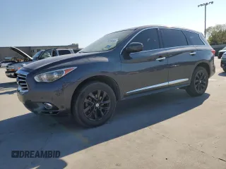 2013 Infiniti JX35 with VIN 5N1AL0MN8DC317994, listed as a Copart auction lot 76059494 with 164,953 mi miles and Clean Title. Bid and sale history available at carsss.com. Image 1.