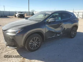 2025 Lexus NX with VIN 2T2ADCAZ8SC019651, listed as a Copart auction lot 46261345 with 9,758 mi miles and Salvage Title. Bid and sale history available at carsss.com. Image 1.