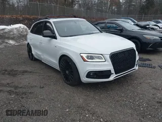 2016 Audi Q5 Premium Plus with VIN WA1D7AFP7GA151732, listed as a IAAI auction lot 41054067 with 129,499 mi miles. Bid and sale history available at carsss.com. Image 1.