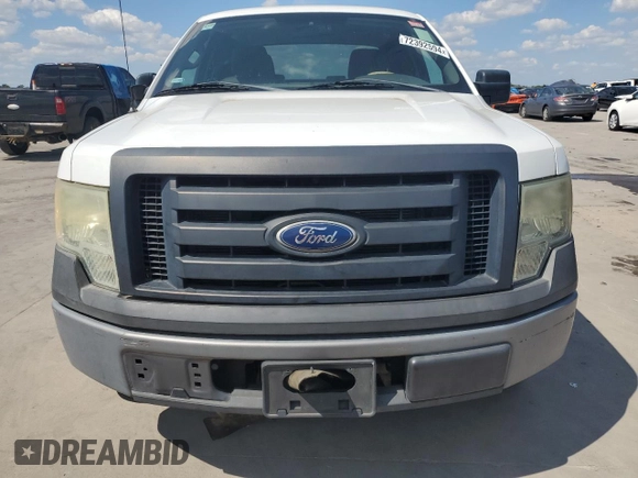 2010 Ford F-150 XL with VIN 1FTEX1CWXAKE28395, listed as a Copart auction lot 72392594 with 151,359 mi miles and Clean title. Bid and sale history available at DreamBid. Image 5.