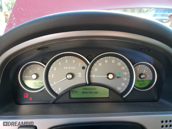 2004 Pontiac GTO with VIN 6G2VX12G24L312706, listed as a Copart auction lot 79524624 with 59,781 mi miles and Clean Title. Bid and sale history available at carsss.com. Image 9.