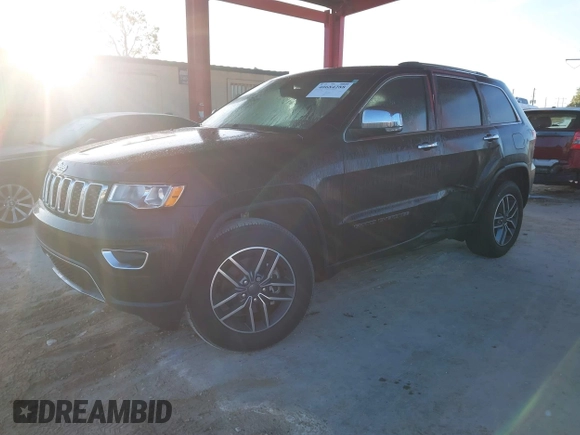 2020 Jeep Grand Cherokee Limited with VIN 1C4RJEBG7LC279588, listed as a IAAI auction lot 40684288 with 55,370 mi miles and . Bid and sale history available at DreamBid. Image 17.