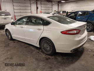 2013 Ford Fusion Titanium with VIN 3FA6P0K96DR123542, listed as a IAAI auction lot 41630275 with 140,698 mi miles. Bid and sale history available at carsss.com. Image 3.