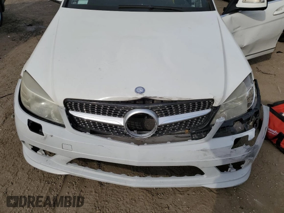 2008 Mercedes-Benz C 300 Sport with VIN WDDGF81X08F119804, listed as a Copart auction lot 53625085 with 176,017 mi miles and Salvage Title. Bid and sale history available at carsss.com. Image 11.