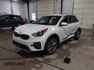 2021 Kia Niro Touring with VIN KNDCC3LC3M5463514, listed as a IAAI auction lot 41564596 with 29,063 mi miles. Bid and sale history available at carsss.com. Image 17.