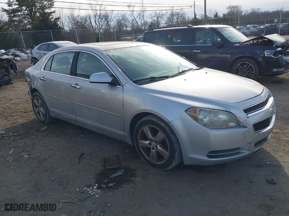 2012 Chevrolet Malibu LT w/2LT with VIN 1G1ZD5EU8CF374449, listed as a IAAI auction lot 41463727 with 158,126 mi miles. Bid and sale history available at carsss.com. Image 1.