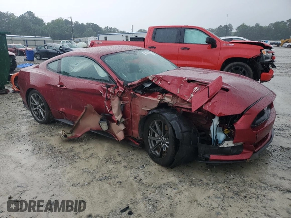2016 Ford Mustang GT with VIN 1FA6P8CF8G5276692, listed as a Copart auction lot 58726645 with 85,473 mi miles and Salvage title. Bid and sale history available at DreamBid. Image 4.