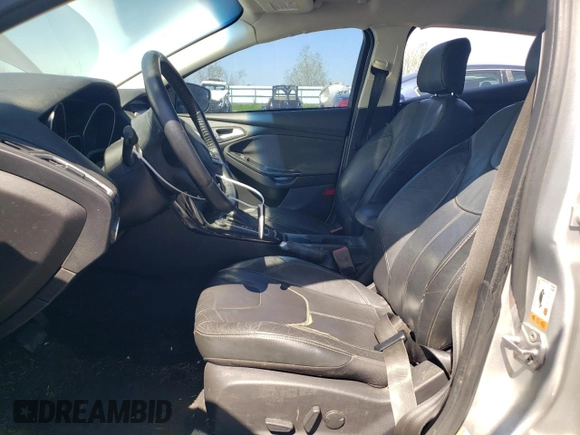 2015 Ford Focus Titanium with VIN 1FADP3J2XFL334046, listed as a Copart auction lot 48538825 with 98,322 mi miles and Non Repairable. Bid and sale history available at carsss.com. Image 7.