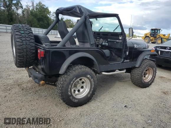 1982 Jeep CJ z VIN 1JCCM85A8CT000346, wystawiony jako Copart lot #79328974 z przebiegiem 3 949 mil mil oraz Nie do naprawy • Non repairable. Historia ofert i sprzedaży dostępna na DreamBid. Obrazek 3.