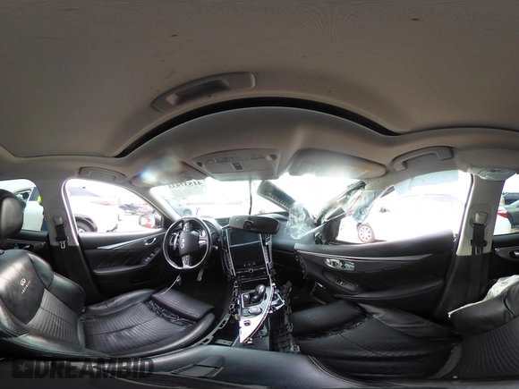 2014 Infiniti Q50 Premium with VIN JN1BV7AP0EM688888, listed as a IAAI auction lot 41537933 with 114,260 mi miles and . Bid and sale history available at carsss.com. Image 21.