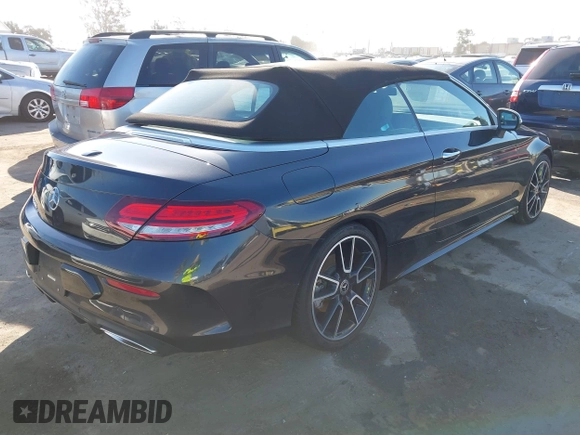 2021 Mercedes-Benz C 300 with VIN W1KWK8DB1MG070172, listed as a IAAI auction lot 41626862 with 44,622 mi miles and . Bid and sale history available at DreamBid. Image 4.