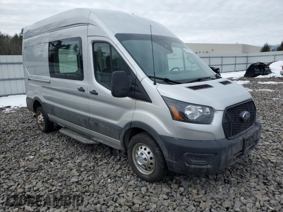 2021 Ford Transit Cargo with VIN 1FTBR2X86MKA10435, listed as a Copart auction lot 41313824 with 44,814 mi miles and . Bid and sale history available at DreamBid. Image 4.