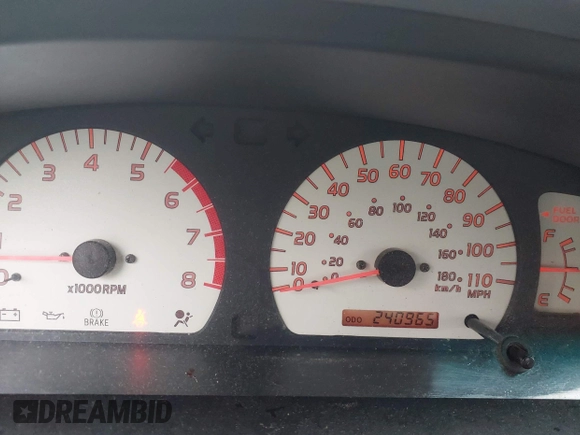 2003 Toyota Tacoma with VIN 5TEWN72N73Z259408, listed as a IAAI auction lot 42195456 with 240,965 mi miles. Bid and sale history available at carsss.com. Image 7.