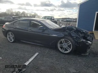 2015 BMW 6 Series 640i with VIN WBA6A0C58FD318669, listed as a Copart auction lot 50706415 with 79,538 mi miles and Clean Title. Bid and sale history available at DreamBid. Image 4.