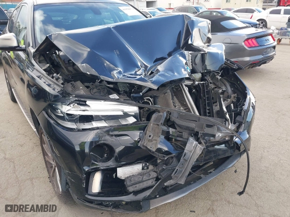 2016 BMW X6 xDrive35i with VIN 5UXKU2C50G0N83968, listed as a IAAI auction lot 41958971 with 70,738 mi miles. Bid and sale history available at carsss.com. Image 6.