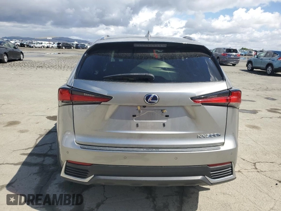 2020 Lexus NX 300h с VIN JTJGJRDZ2L2133907, выставлен на аукционе Copart как лот 56560965 с пробегом 34 924 миль миль и Списание • Salvage title. История ставок и продаж доступна на DreamBid. Изображение 6.