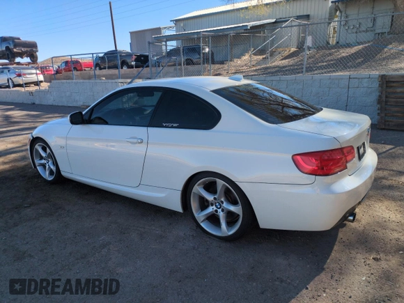 2012 BMW 3 Series 335i with VIN WBAKG7C53CE803457, listed as a Copart auction lot 50101425 with 105,980 mi miles and Salvage title. Bid and sale history available at DreamBid. Image 2.