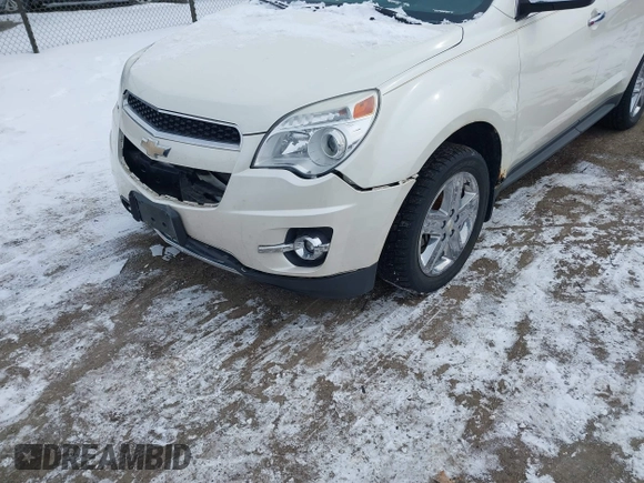2015 Chevrolet Equinox LTZ with VIN 1GNALDEK7FZ132441, listed as a IAAI auction lot 41611145 with 107,141 mi miles. Bid and sale history available at carsss.com. Image 6.
