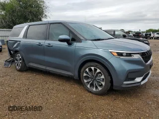 2024 Kia Carnival EX with VIN KNDNC5H34R6431265, listed as a Copart auction lot 70682974 with 2,315 mi miles and Salvage Title. Bid and sale history available at carsss.com. Image 4.