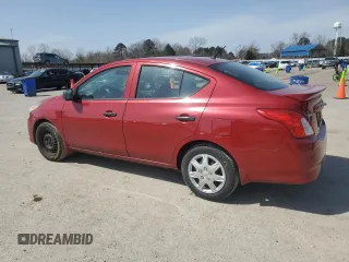 2015 Nissan Versa S Plus with VIN 3N1CN7AP5FL912463, listed as a Copart auction lot 48144495 with 100,960 mi miles and Salvage Title. Bid and sale history available at carsss.com. Image 2.