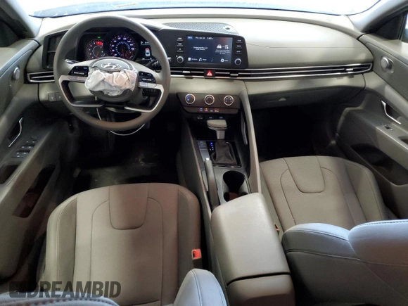 2023 Hyundai Elantra SE with VIN KMHLL4AG9PU594965, listed as a Copart auction lot 62406545 with 21,594 mi miles and Salvage title. Bid and sale history available at DreamBid. Image 8.