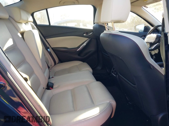 2015 Mazda 6 i Grand Touring with VIN JM1GJ1W55F1183824, listed as a IAAI auction lot 40840126 with 132,773 mi miles. Bid and sale history available at carsss.com. Image 8.