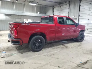 2024 Chevrolet Silverado 1500 with VIN 1GCRDEED2RZ401790, listed as a Copart auction lot 50150575 with 7,244 mi miles and Salvage Title. Bid and sale history available at DreamBid. Image 3.