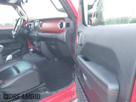 2022 Jeep Wrangler Unlimited Rubicon with VIN 1C4HJXFN4NW261809, listed as a IAAI auction lot 41459519 with 30,422 mi miles and . Bid and sale history available at DreamBid. Image 5.