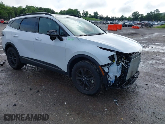 2023 Kia Sportage X-Pro Prestige z VIN 5XYK7CAF6PG135612, wystawiony jako IAAI lot #42244280 z przebiegiem 7 084 mil mil oraz . Historia ofert i sprzedaży dostępna na DreamBid. Obrazek 1.