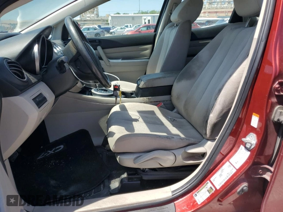 2010 Mazda CX-7 Sport with VIN JM3ER2W50A0311513, listed as a Copart auction lot 52707375 with 102,581 mi miles and Salvage Title. Bid and sale history available at carsss.com. Image 7.