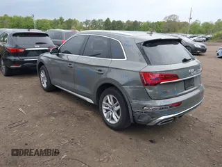 2023 Audi Q5 S line Premium with VIN WA1GAAFY2P2013050, listed as a IAAI auction lot 42208300 with 22,218 mi miles and . Bid and sale history available at DreamBid. Image 3.