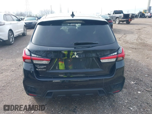 2020 Mitsubishi Outlander Sport ES 2.0 with VIN JA4AP3AU5LU008489, listed as a IAAI auction lot 41957550 with 103,048 mi miles. Bid and sale history available at carsss.com. Image 16.