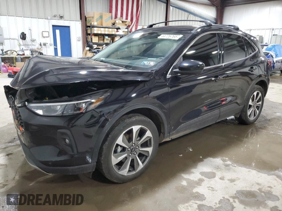 2024 Ford Escape Platinum with VIN 1FMCU9JA8RUA68559, listed as a Copart auction lot 44726765 with 17,442 mi miles and Salvage Title. Bid and sale history available at DreamBid. Image 1.