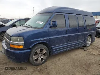 2003 Chevrolet Express Cargo YF7 Upfitter z VIN 1GBFG15T131232785, wystawiony jako Copart lot #42500185 z przebiegiem 137 898 mil mil oraz Czysty tytuł • Clean title. Historia ofert i sprzedaży dostępna na DreamBid. Obrazek 1.